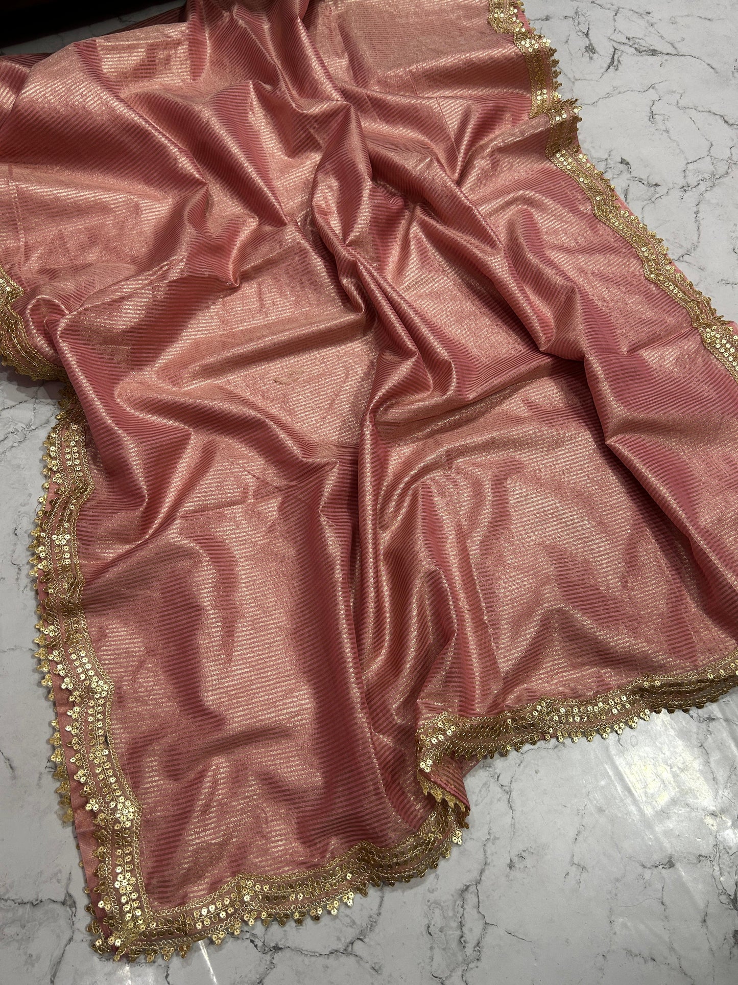 Premium Banarasi Malai Cotton Silk Saree with Cutwork Lace Border MCS-01